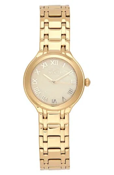 Invicta Wildflower Mother-of-pearl Dial Bracelet Watch, 32mm
