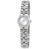 INVICTA INVICTA WILDFLOWER SILVER DIAL STAINLESS STEEL LADIES WATCH 0132