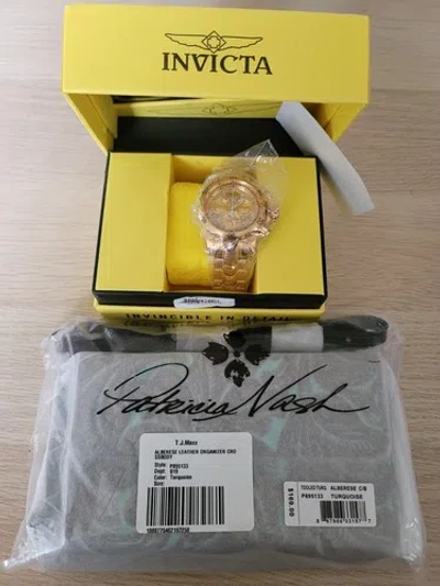 Pre-owned Invicta Women Reserve Venom Limited Edition 0.78ctw Diamond Watch With Gift