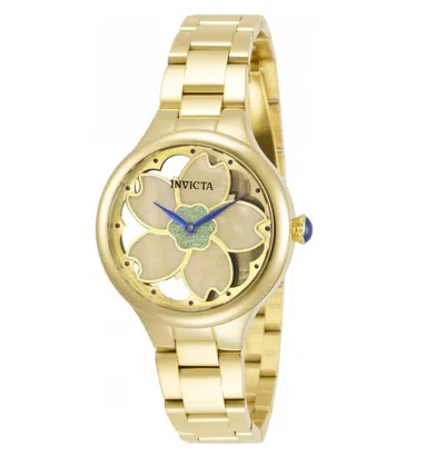 Invicta Women's Wildflower Quartz Watch In Gold