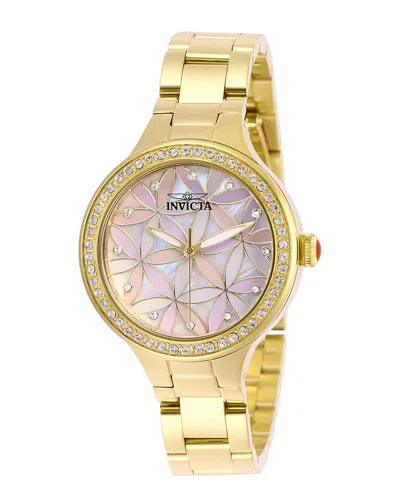 Invicta Women's Wildflower Watch In Gold