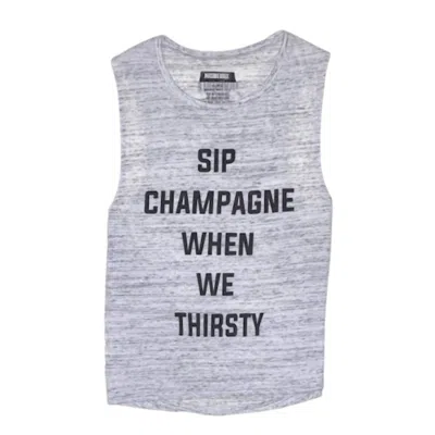 Invisible Bully Men's Tank Top In Grey