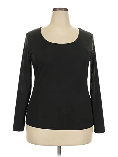Pre-owned In'voland 3/4 Sleeve T-shirt In Black
