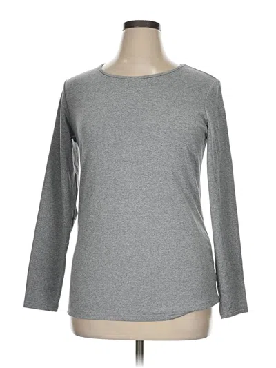 Pre-owned In'voland 3/4 Sleeve T-shirt In Gray