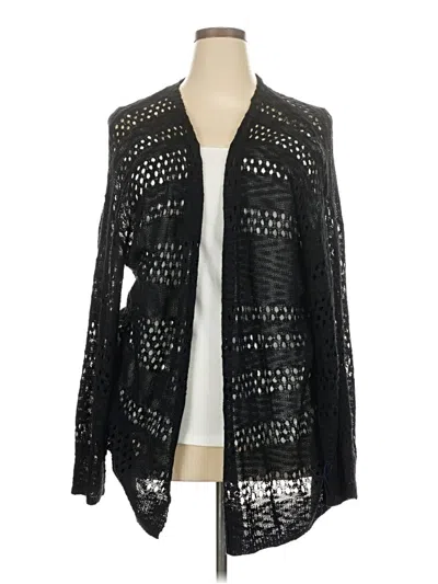 Pre-owned In'voland Cardigan Sweater In Black