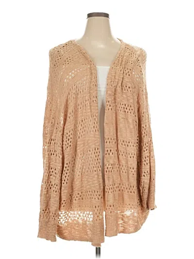 Pre-owned In'voland Cardigan Sweater In Tan