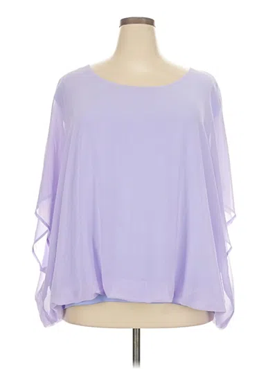 Pre-owned In'voland Poncho In Purple