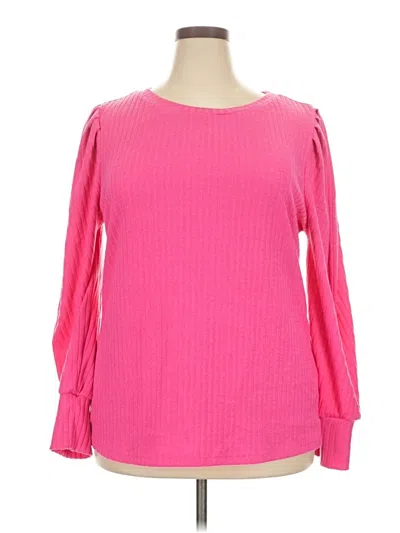 Pre-owned In'voland Pullover Sweater In Pink