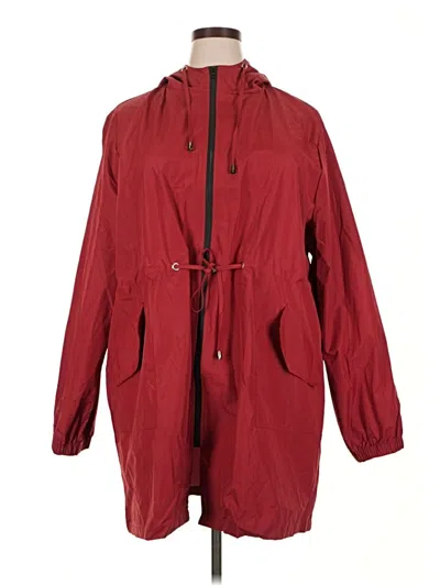 Pre-owned In'voland Raincoat In Red