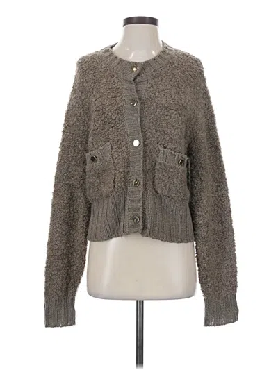 Pre-owned Inwear Cardigan Sweater In Gray
