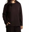 Inwear Gincent Crewneck Top In Chocolate Brown In Multi