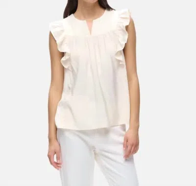 Inwear Hillaryiw Short Sleeve Top In Vanilla In White