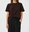 Inwear Vincent Karmen Short Sleeve Shirt In Chocolate Brown In Brown