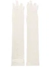 Ioana Ciolacu Brody Gloves In 白色
