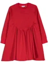 Ioana Ciolacu Calypso Sweatshirt Dress In Red