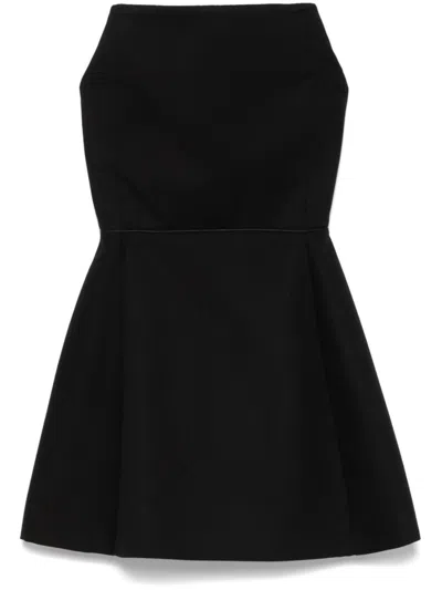 Ioana Ciolacu Corset-style Mini Dress In Black