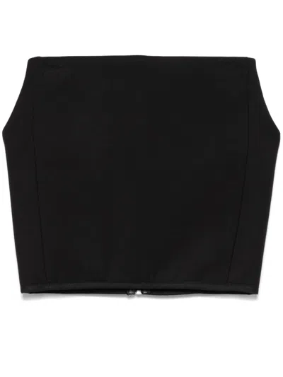 Ioana Ciolacu Corset-style Top In Black