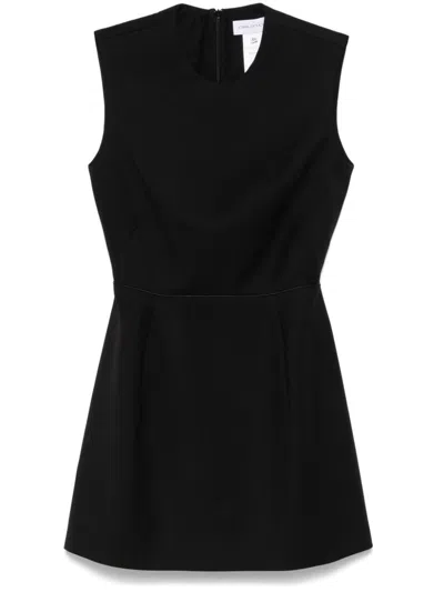 Ioana Ciolacu Flared Mini Dress In Black
