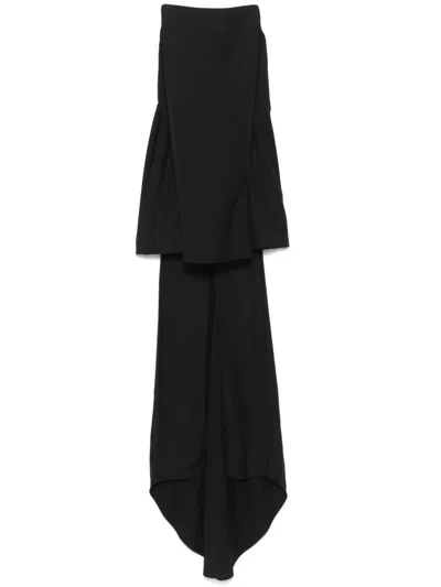 Ioana Ciolacu Groves Mini Dress In Black