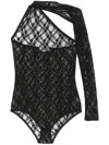 Ioana Ciolacu Lace Bodysuit In Black