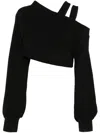 Ioana Ciolacu Off-shoulder Top In Black