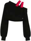 Ioana Ciolacu Off-shoulder Top In Black