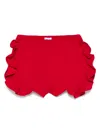 Ioana Ciolacu Peony Shorts In 红色
