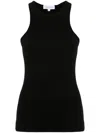 Ioana Ciolacu Ribbed Tank Top In Black