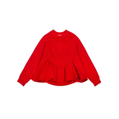 Ioana Ciolacu Women's Calypso Red Sweatshirt