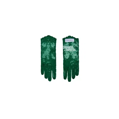 Ioana Ciolacu Women's Green Brody Short Gloves