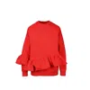 Ioana Ciolacu Women's Red Cherry Sweatshirt In Red