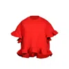 Ioana Ciolacu Women's Red Peony Blouse In Red