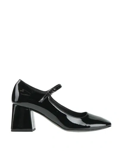 Iodea Woman Pumps Black Size 7 Textile Fibers