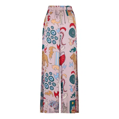 Iodes Amalfi Cupro Trousers