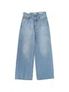 Iois Whiskering-effect Jeans In Blue