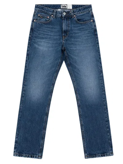 Iois Women's Cotton Denim Jeans In Denim Blue