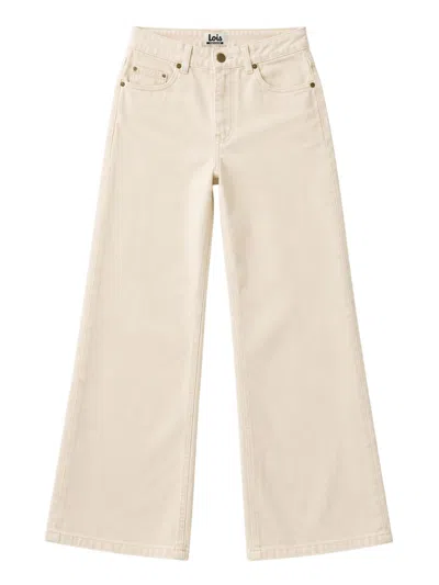 Iois Women's  Rinse Cotton Stretch Jeans In Ivory