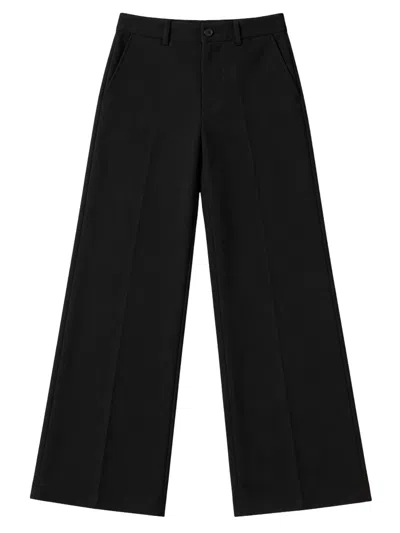 Iois Women's Stretch Cotton-blend Jeans In Black