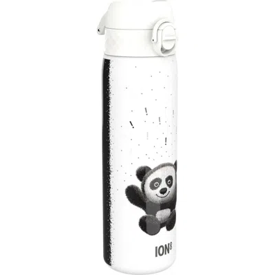 Ion8 Single Walled Stainless Steel Water Bottle In Black