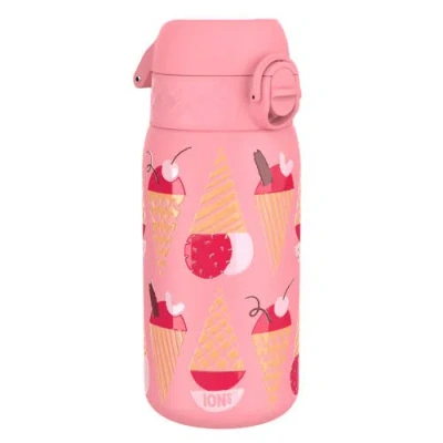 Ion8 Single Walled Stainless Steel Water Bottle In White