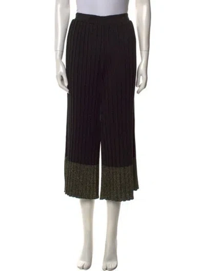 Pre-owned Iorane Wide Leg Pants In Black