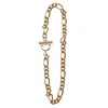 Iostudio Women's Glam Chain Mantel Necklace Gold In Gold