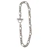 Iostudio Women's Glam Chain Mantel Necklace Silver In Silver