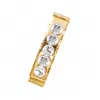 Iostudio Women's Jewelry Barrette Happiness Gold