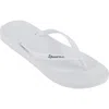 Ipanema Ana Colors Flip Flop In White/white