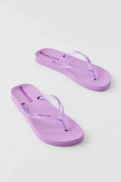 Ipanema Ana Connect Thong Sandal In Purple, Women's At Urban Outfitters