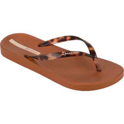 Ipanema Ana Flip Flop In Brown