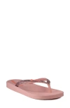 Ipanema Ana Sparkle Flip Flop In Pink/glitter Pink