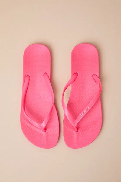 Ipanema Anat Pink Colors Fem Flip Flops