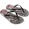 Ipanema Animal Print Vi Flip Flop